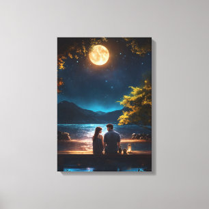 Lienzo Serenade Moonlit