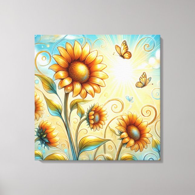 Lienzo Serenade Sunbeam (Anverso)