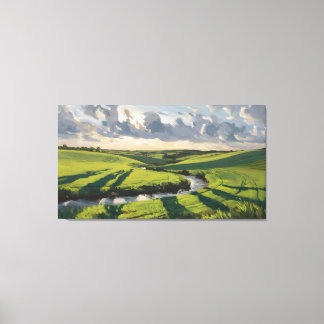 Lienzo Serene Fields