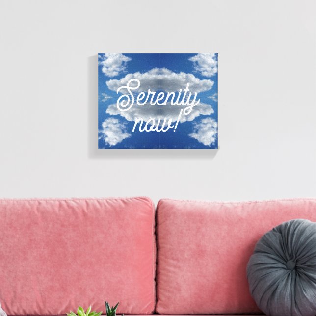 Lienzo Serenidad ahora! (Insitu (Sala de estar))