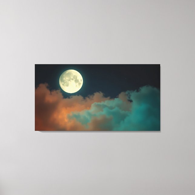 Lienzo Serenidad de la Luna (Anverso)