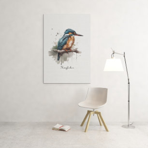 Lienzo Serenidad del Kingfisher