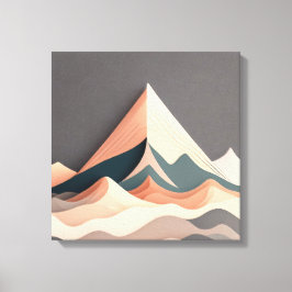 Lienzo Serenidad en la asimetría