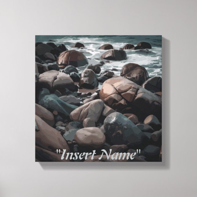 Lienzo Serenity Stones (Anverso)