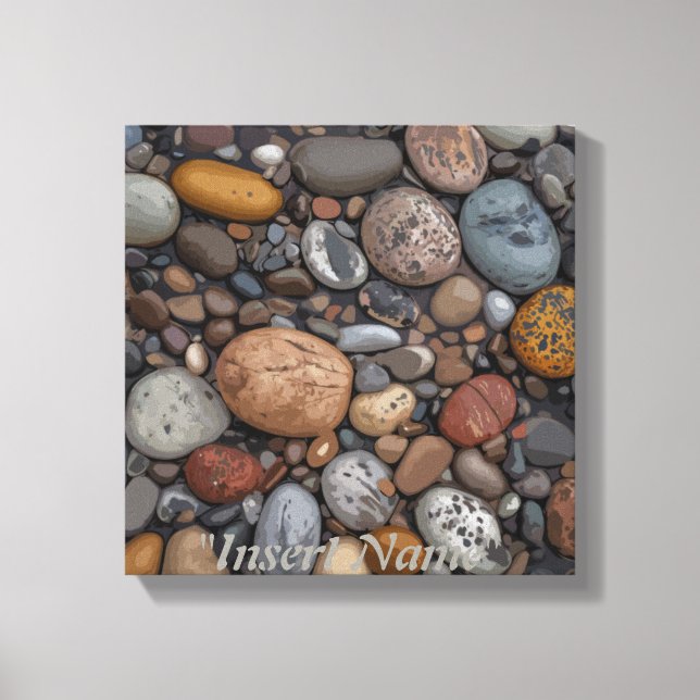 Lienzo Serenity Stones (Anverso)