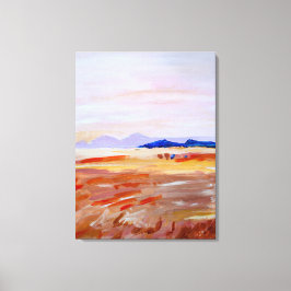 Lienzo Sereno Horizonte del Desierto