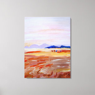 Lienzo Sereno Horizonte del Desierto