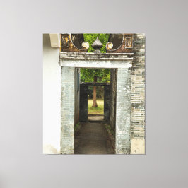Lienzo Serie Li Garden: Corredor Sereno