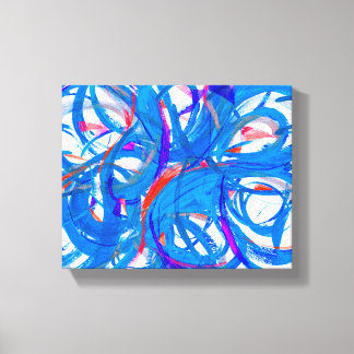 Lienzo series blue emotions - abstract 977