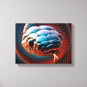 Lienzo Serpiente