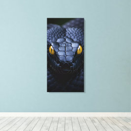 Lienzo Serpiente Negra