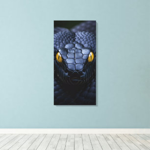 Lienzo Serpiente Negra