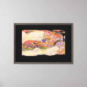 Lienzo Serpientes de Agua II de Gustav Klimt (1907) Lienz
