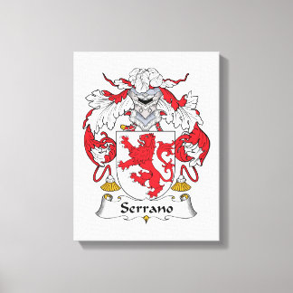 Lienzo Serrano Family Crest