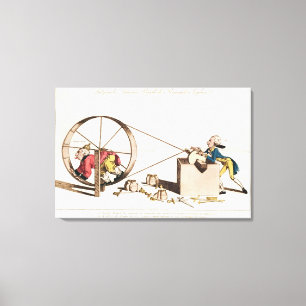 Lienzo Servicio afilador real