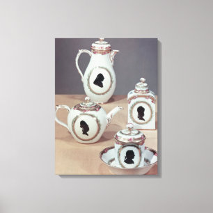 Lienzo Servicio de té de Meissen
