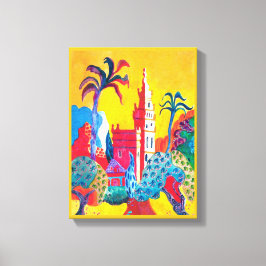 Lienzo Sevilla, España.