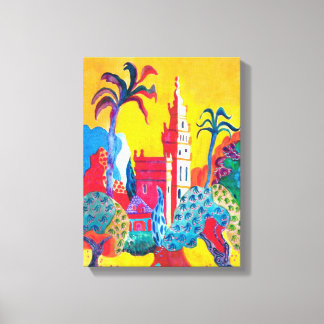 Lienzo Sevilla, España.