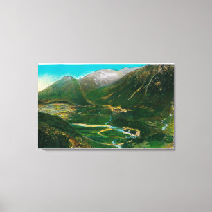 Lienzo Seward, Loop del famoso ferrocarril del área de Al