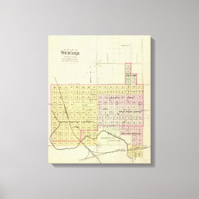 Lienzo Seward, Nebraska (Anverso)
