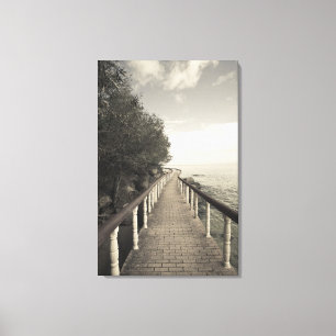 Lienzo Seychelles, la isla de Praslin, Anse Bois de Rosa,