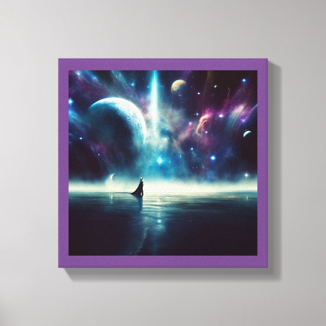 Lienzo SF - Ópera Espacial 1 (Anverso)
