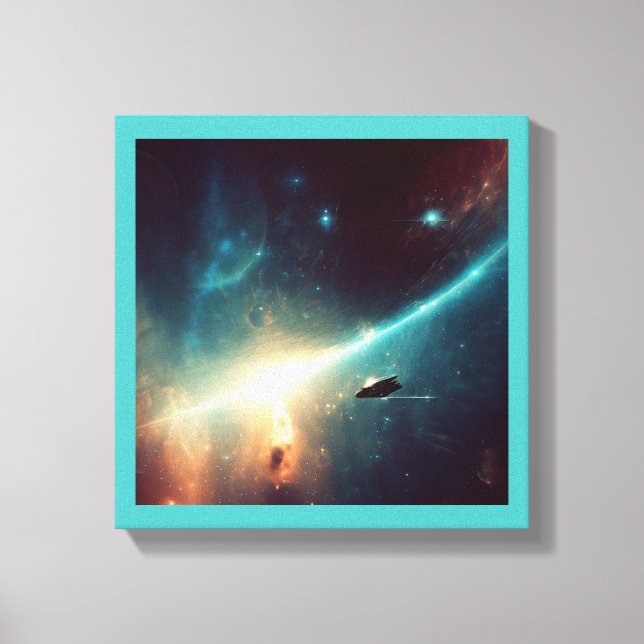 Lienzo SF - Ópera Espacial 2 (Anverso)