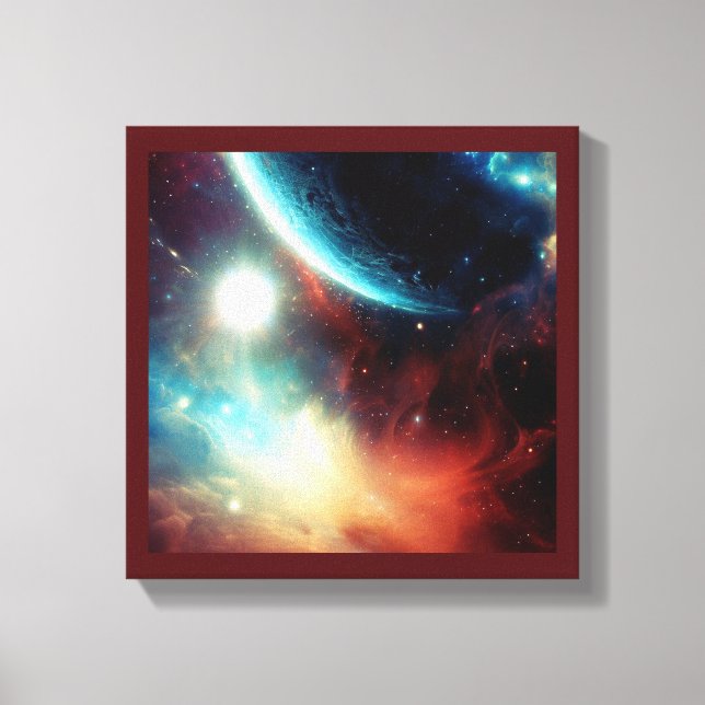 Lienzo SF - Ópera Espacial 3 (Anverso)