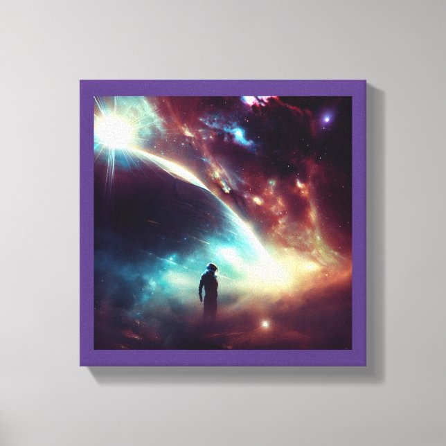 Lienzo SF - Ópera Espacial 4 (Anverso)
