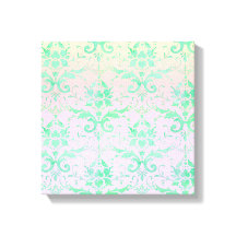 Shabby Chic Pastel Sunrise Canvas Wall Art