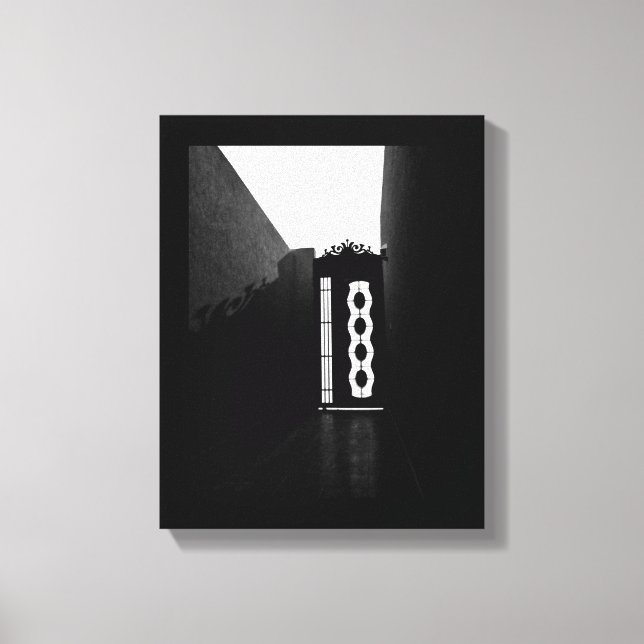 Lienzo Shadowy Gate (Anverso)