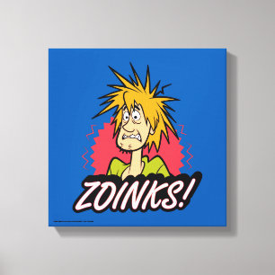 Lienzo Shaggy "Zoinks!" Graphic