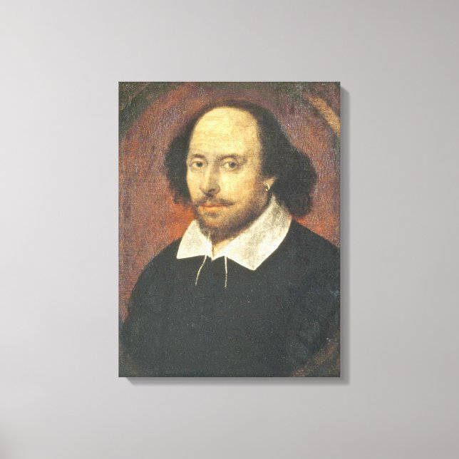 Lienzo Shakespeare  | Zazzle_Growshop. (Anverso)