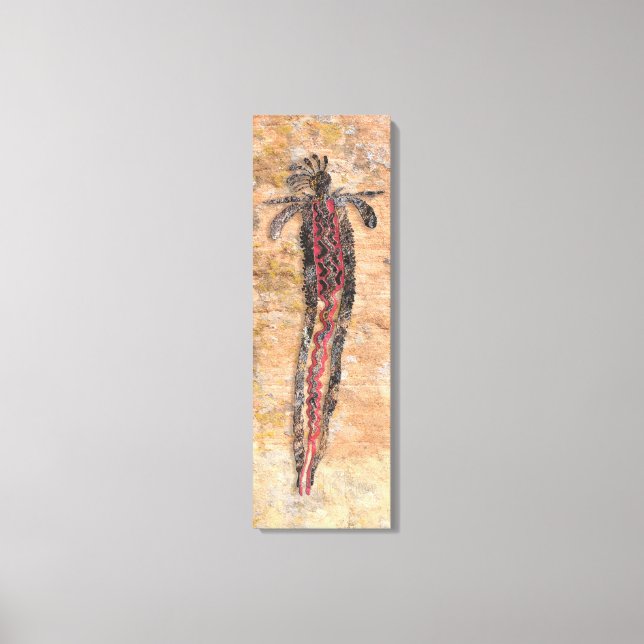 Lienzo Shaman habla cañones, Nuevo México (Anverso)