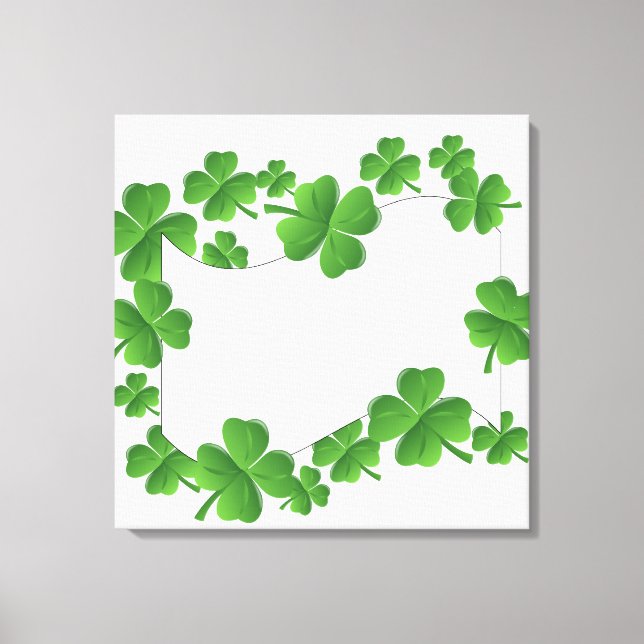 Lienzo Shamrock (Anverso)