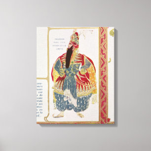 Lienzo Shariar, rey de los indies y China