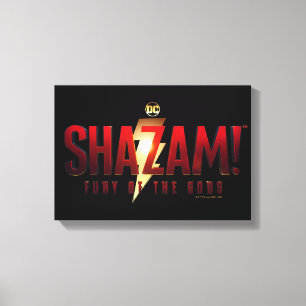 Lienzo ¡SHAZAM! Furia de los dioses Logo de Furia de lo