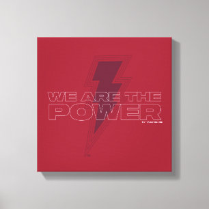 Lienzo ¡SHAZAM! Furia de los dioses   Somos el Poder