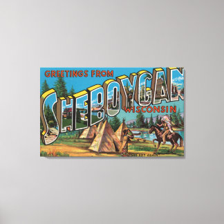 Lienzo Sheboygan, Wisconsin (indios nº 2)