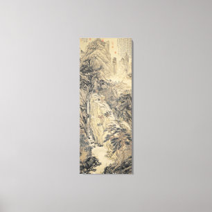 Lienzo Shen Zhou / Lofty Mountain /