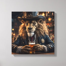 Lienzo Sheriff Lion