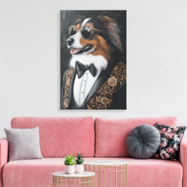 Lienzo Shetland Sheepdog Guay Sungafas | Sheltie