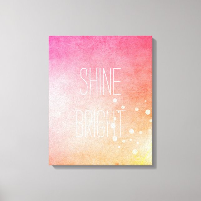 Lienzo Shine Bright (Anverso)