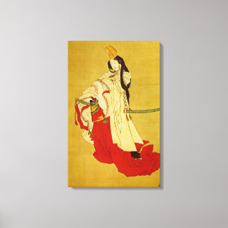 Lienzo Shirabyōshi Hokusai Bella Artes japonés