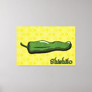 Lienzo Shishito Chili Pepper Canvas Art