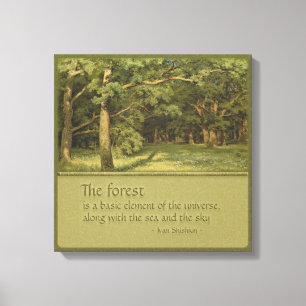Lienzo Shishkin de Tree Hugger