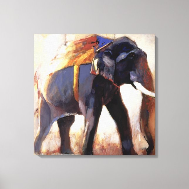 Lienzo Shivaji Khana 1996 (Anverso)