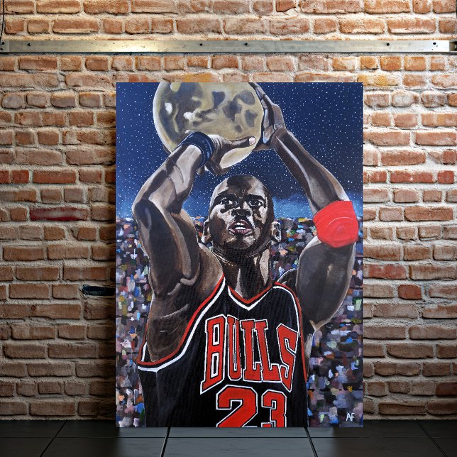 Lienzo Shooting for the Moon Painting by Alfred Fox (Subido por el creador)