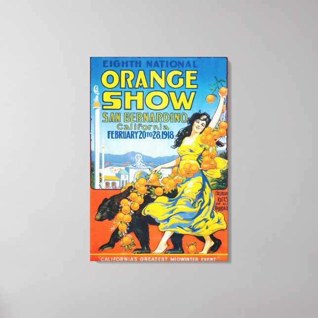 Lienzo ShowPoster de Naranja Nacional #5 (Anverso)