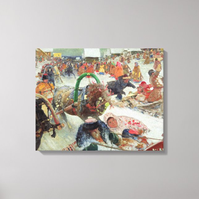 Lienzo Shrovetide, 1905 (Anverso)